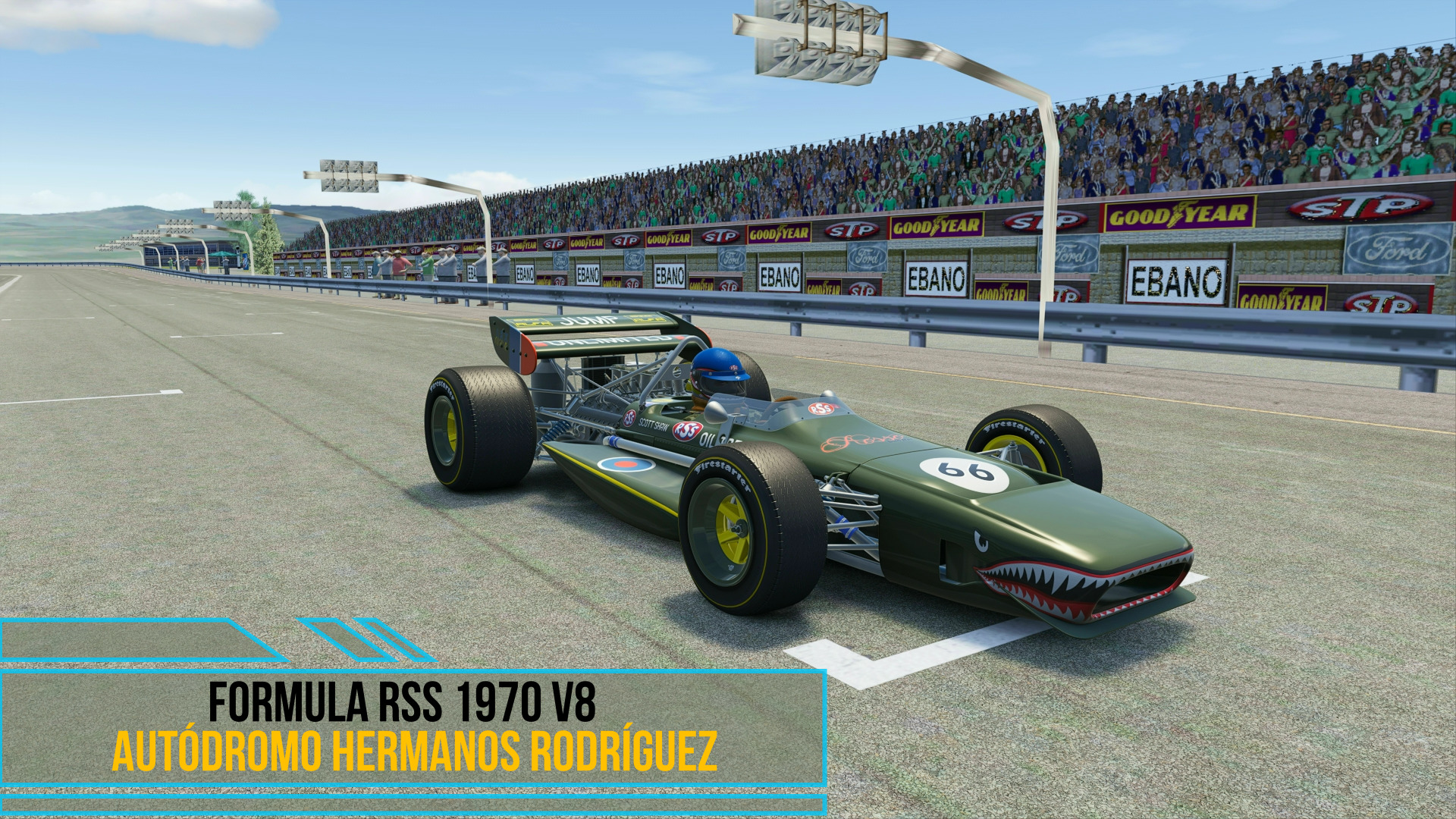 Formula RSS 1970 V8 - Autódromo Hermanos Rodríguez 1967 | Assetto Corsa.mp4 смотреть онлайн