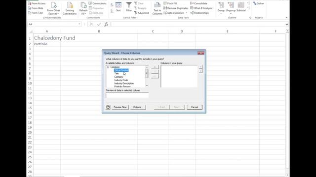 Retreiving Data with Microsoft Query in Excel смотреть онлайн