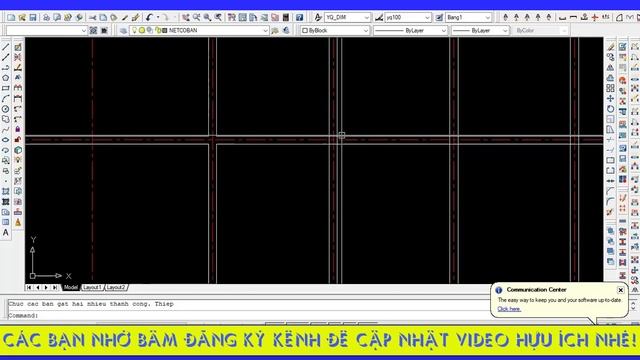 Lisp trích chi tiết, Lisp cắt dầm giao nhau, Lisp rải cột trên mặt bằng kết cấu |Autolisp autocad| смотреть онлайн