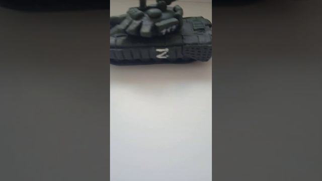 Т-72Б3М из скульптурного пластилина смотреть онлайн