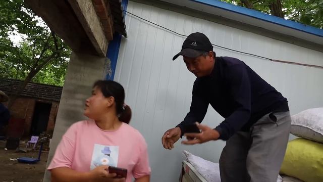 胖妹忙活半个月，捡了两袋板栗拿去卖，还看见颗百年板栗树，长见识了！【陈说美食】