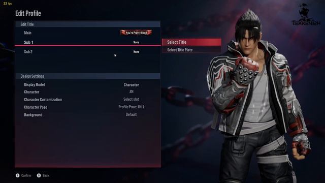 How To Use Tekken 8 Lounge Menu + Profile Customization Guide