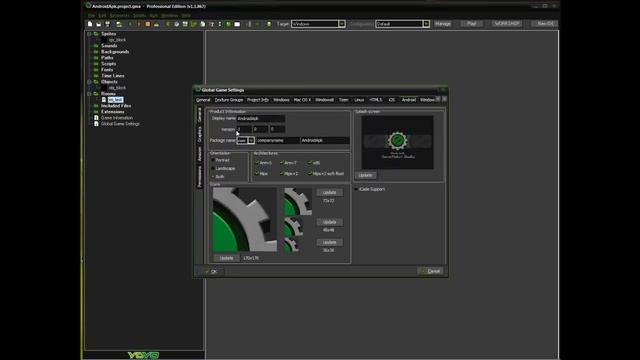 Как экспортировать игру на Андроид в Game Maker Studio, How to create application to Android in GMS смотреть онлайн