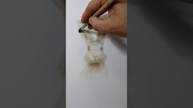 мини-урок по сухой кисти "зайчик" смотреть онлайн