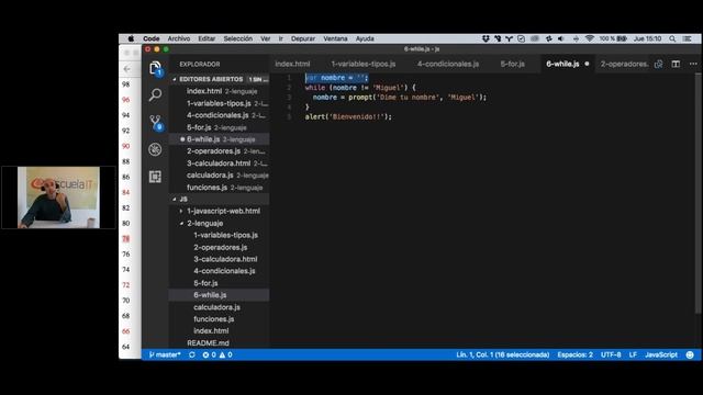 El lenguaje Javascript смотреть онлайн