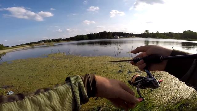 САМАЯ ПРОСТАЯ РЫБАЛКА - ЛОВЛЯ ОКУНЯ НА ВЕРТУШКУ! Рыбалка на окуня 2019! Окунь на блесну смотреть онлайн