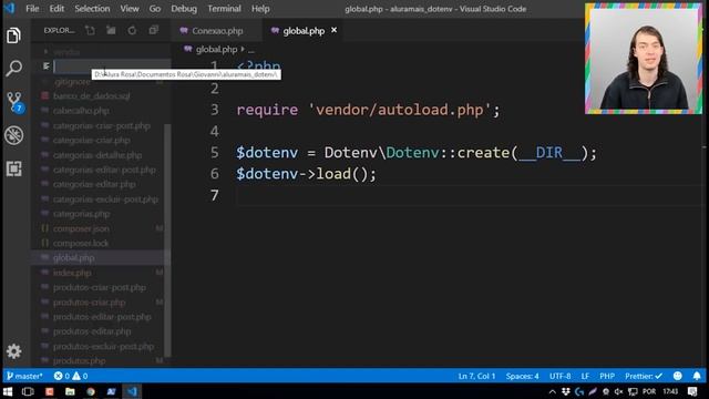 Como utilizar variáveis de ambiente no PHP? #AluraMais смотреть онлайн