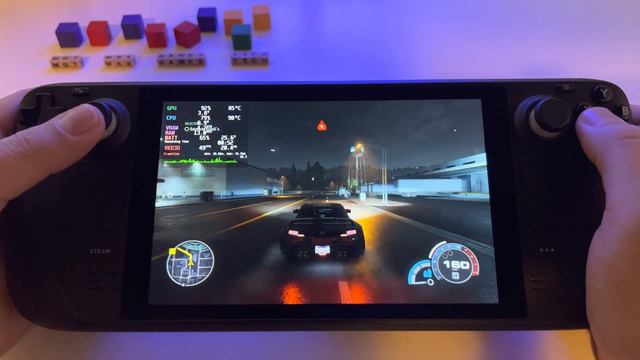 NFS Need for Speed UNBOUND - Steam Deck gameplay