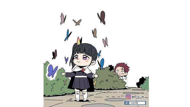 Butterflies (Demon Slayer Comic Dub) | Comic by: m_2i_n смотреть онлайн