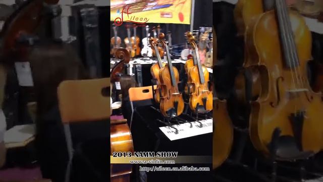 Aileen Music 2013 NAMM SHOW,guitar,violin,cello,flute,musical instrument.mp4 смотреть онлайн