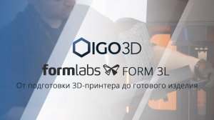 Form 3L. 3D-печать на крупномасштабном 3D-принтере от Formlabs