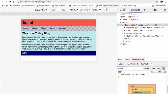 Responsive Web designing using Media Queries смотреть онлайн
