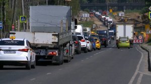 Реконструкция Пироговского шоссе в Мытищах идет полным ходом
