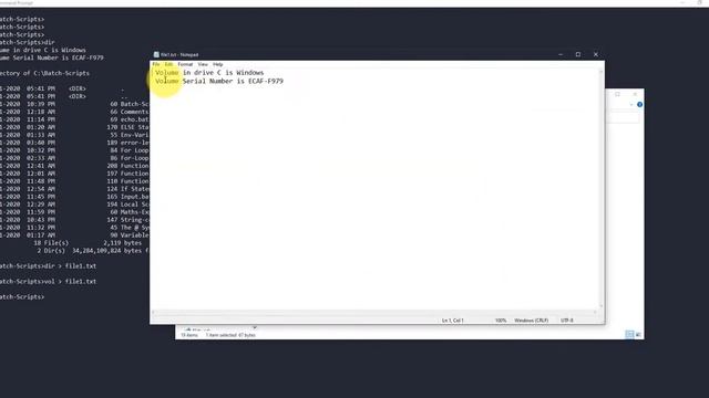 Basics of Batch Scripting - 21 - Log File смотреть онлайн