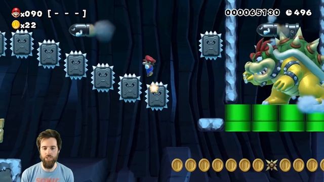 I Think I'm Gonna Be Sick \\ SUPER EXPERT NO SKIP [#28] [SUPER MARIO MAKER] смотреть онлайн