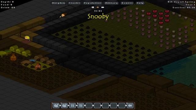 SnQQby Let's Play Gnomoria (Aufbau / Wirtschafts / Strategie Spiel von Robotronic Games) #8 смотреть онлайн