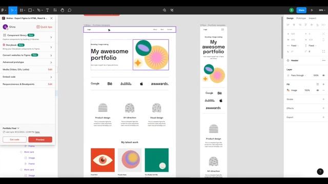 Anima's Advanced Prototyping Features - For Figma and Adobe XD смотреть онлайн