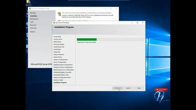 Microsoft SQL Server 2014 Enterprise Edition with SP1 x64 iinstallation & Configure смотреть онлайн