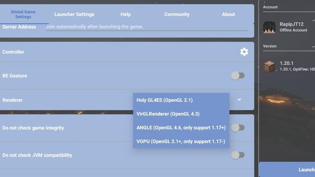 FCL [Fold Craft Launcher] | test minecraft launcher android minecraft version 1.20.1 смотреть онлайн