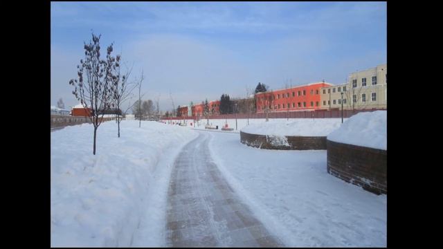 Тульская набережная (Казанская). Тула . Зима, снег, новый год, новогодняя елка, Рождество смотреть онлайн