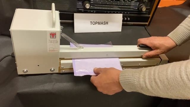 Видео сварки пакетов для стерилизации мед инструментов