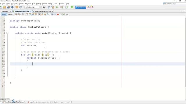Number Pattern in Java Reverse Order || Triangle Pattern || Coding With Jack смотреть онлайн