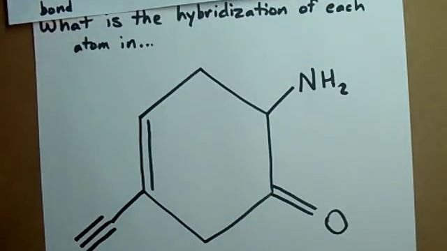 What is the hybridization of each atom in this molecule? смотреть онлайн