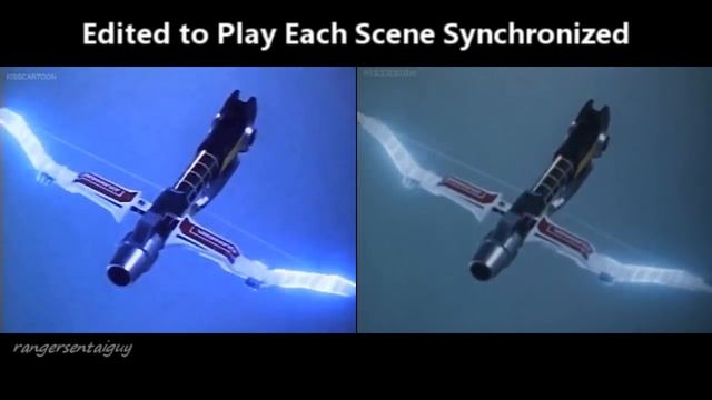 Power Ranger and Super Sentai Split Screen Comparison Editing Breakdown by rangersentaiguy смотреть онлайн