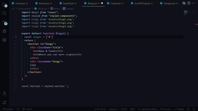 Responsive Website Design in REACT using Styled Components ? смотреть онлайн