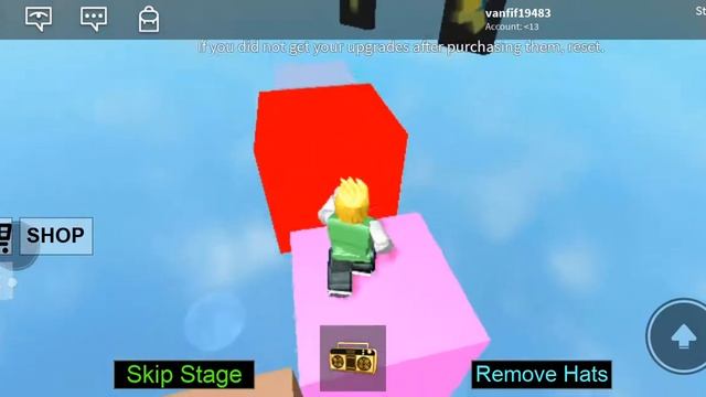 Играем в роблокс на телефоне паркур карта смотреть онлайн