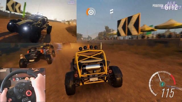 Forza Horizon ARIEL NOMAD Farmland Trail with Logitech DFGT смотреть онлайн