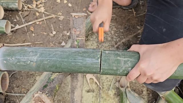 Ly Tieu Ca - Cooking with Poor Children, Garden Fence | Single Mother 17 Years Old смотреть онлайн
