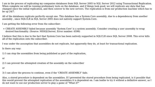 Databases: SQL Server 2005 Transactional Replication смотреть онлайн