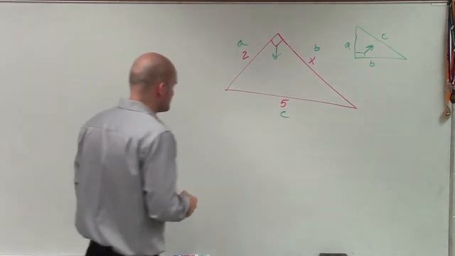 Applying the pythagorean theorem to find the missing length of a triangle смотреть онлайн