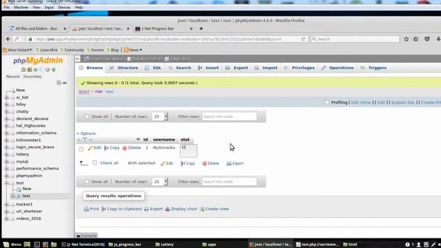 Database Driven Progress Bar PHP JS CSS Linux Web Server TUT смотреть онлайн