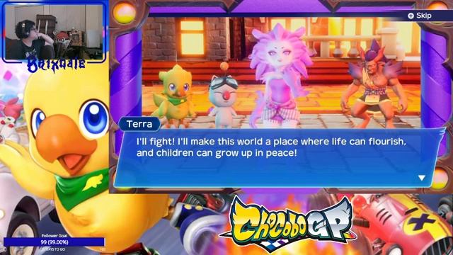 Story Mode (Full Story - Master Class) | Chocobo GP смотреть онлайн