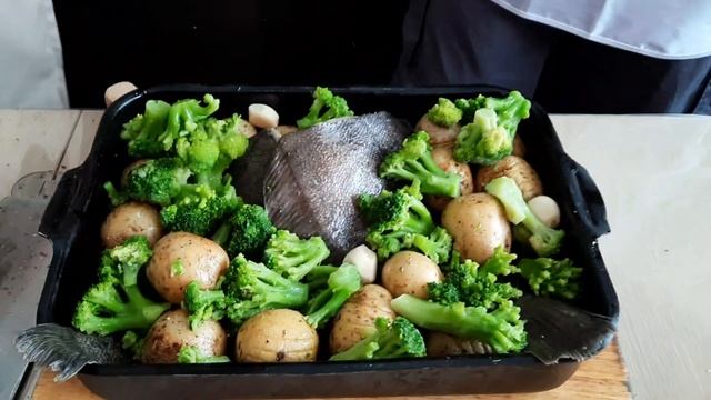 Запеченая камбала. Душевненько и очень вкусно. смотреть онлайн