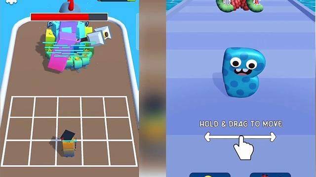 Cube Dance,Merge Cube Run, Alphabet LORE ? RUN