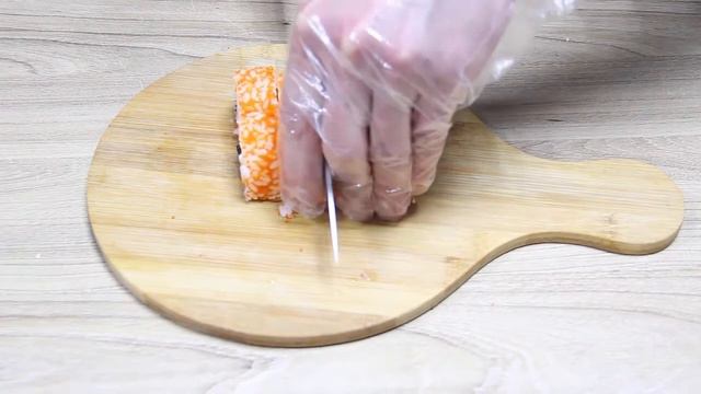 Ролл запечёный с морепродуктами