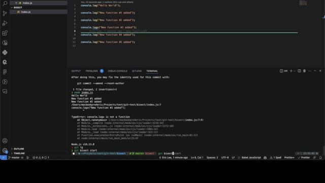 How to find out the bug in a git repository super quick смотреть онлайн