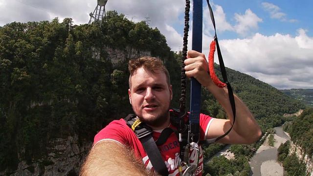 Прыжок с 207 метров Сочи Скайпарк Гоу про смотреть онлайн