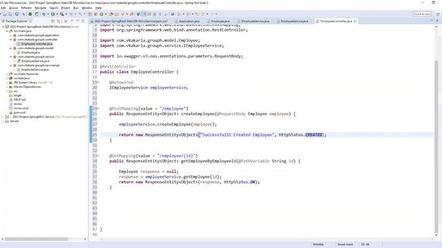 Class2: SpringBoot Application With Static DB And Open API смотреть онлайн