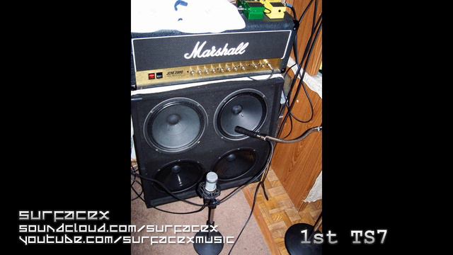 Marshall JCM2000 DSL 100 - Ibanez TS7 as boost смотреть онлайн