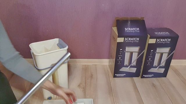 Распаковка швабры с ведром ,швабра- лентяйка смотреть онлайн