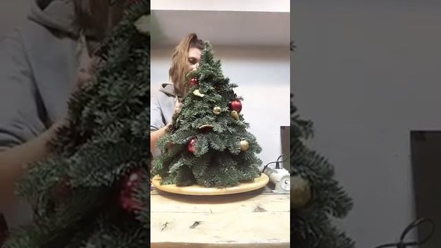 Украшаем ёлочку из нобилиса. Мастер-класс. смотреть онлайн