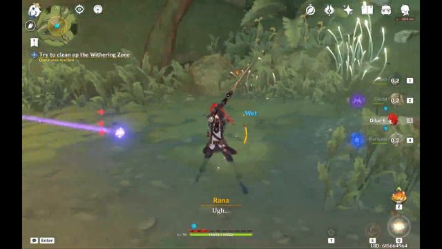 Genshin Impact Diluc crazy ult смотреть онлайн