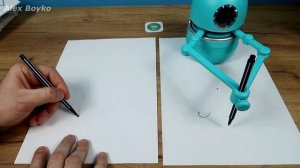 РОБОТ ХУДОЖНИК С АЛИЭКСПРЕСС, НАУЧИТ ВАС РИСОВАТЬ!