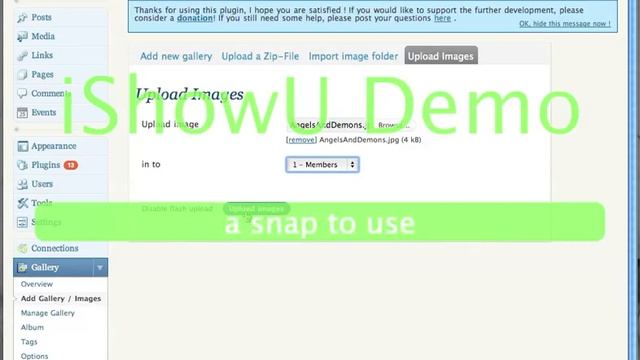 NextGEN Gallery - Wordpress Plugin - Adding and Deleting Photos смотреть онлайн