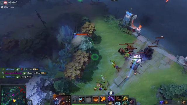 Что будет когда идешь в триплу героями которые ЖГУТ? Dota2. смотреть онлайн