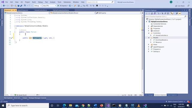 Connect MySQL Database to .Net Core 5 Application смотреть онлайн
